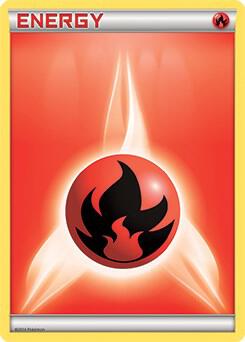 Fire Energy (2011 Unnumbered) card from League & Championship Cards
