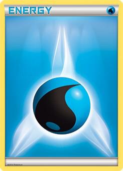 Water Energy (2011) card from League & Championship Cards