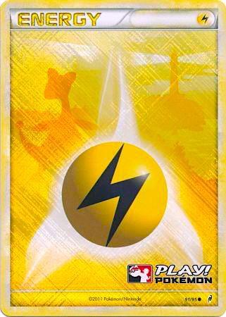 Lightning Energy - 91/95 (Play! Pokemon) 091/095 card from League & Championship Cards