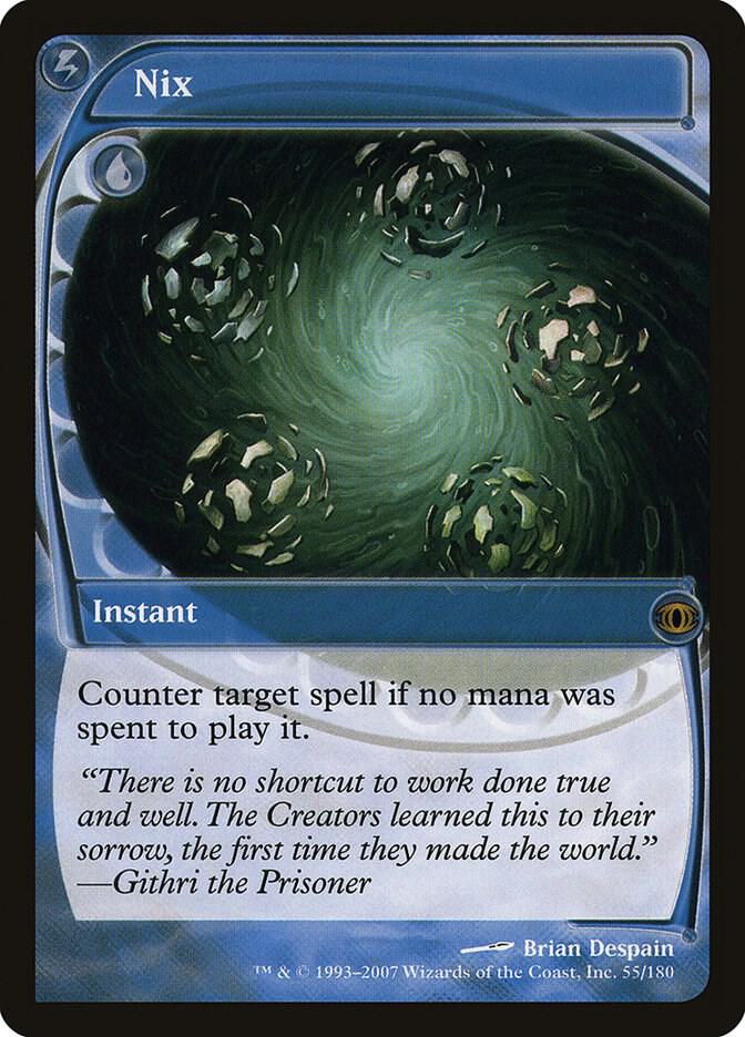 Nix 55 card from Future Sight