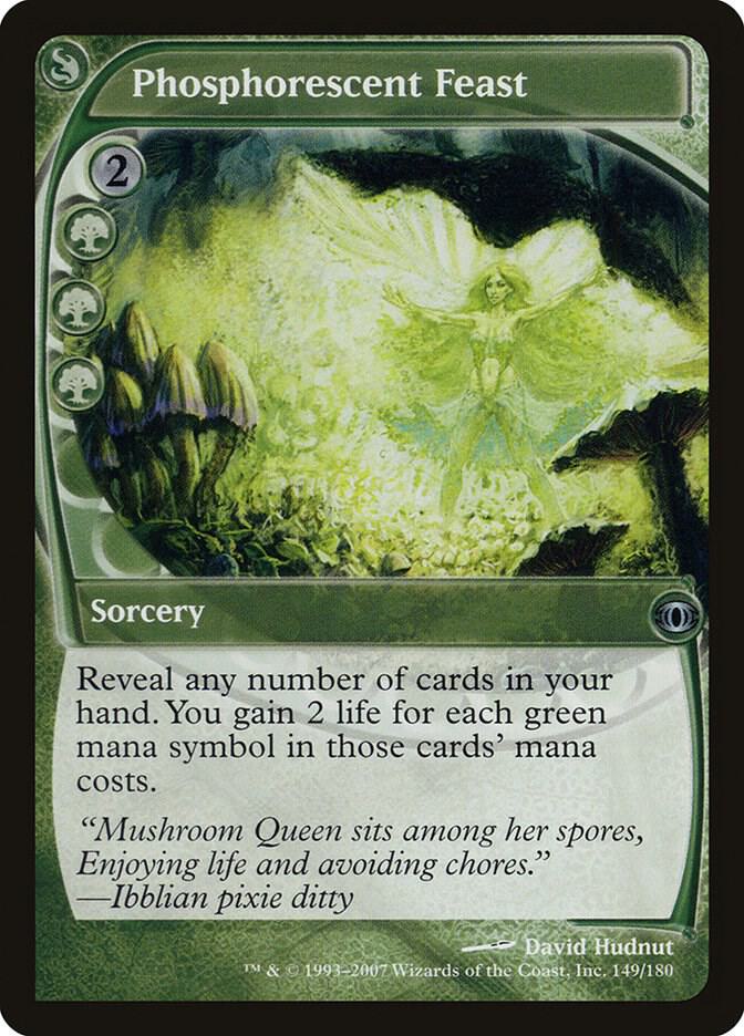 Phosphorescent Feast 149 card from Future Sight