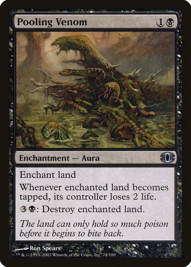 Pooling Venom 74 card from Future Sight