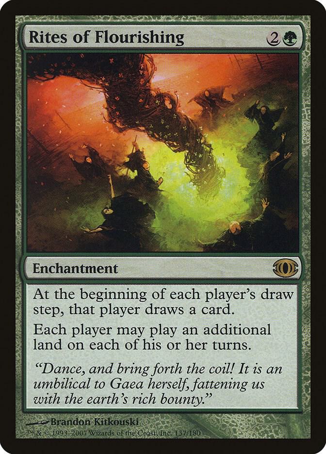 Rites of Flourishing 137 card from Future Sight