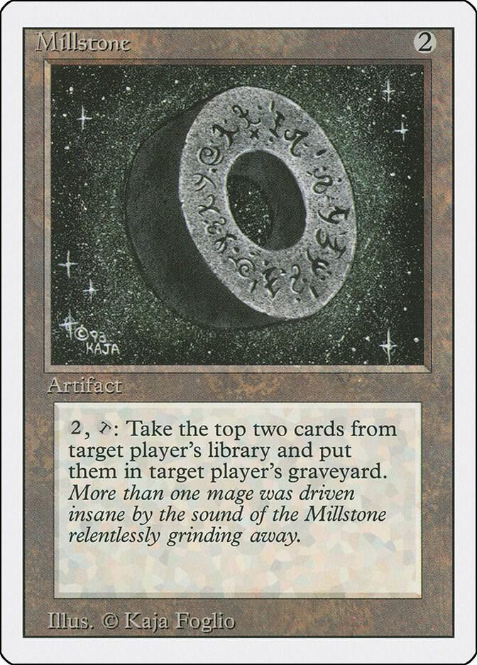Millstone card from Revised Edition
