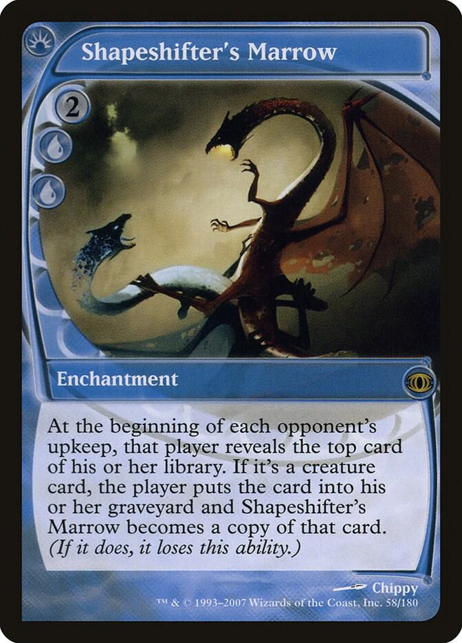Shapeshifter's Marrow 58 card from Future Sight