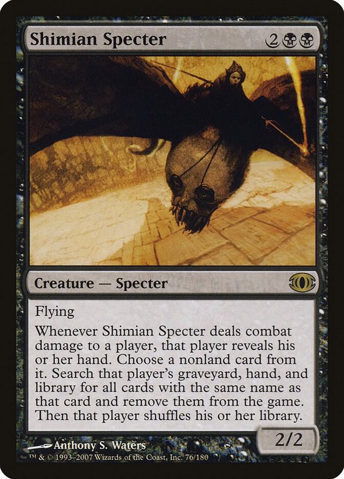 Shimian Specter 76 card from Future Sight