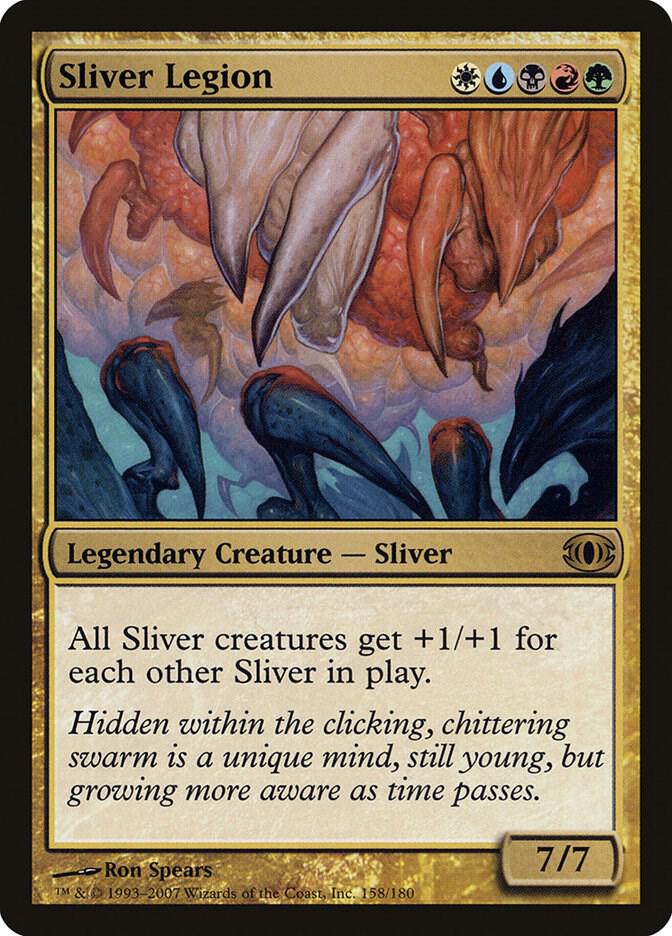 Sliver Legion 158 card from Future Sight