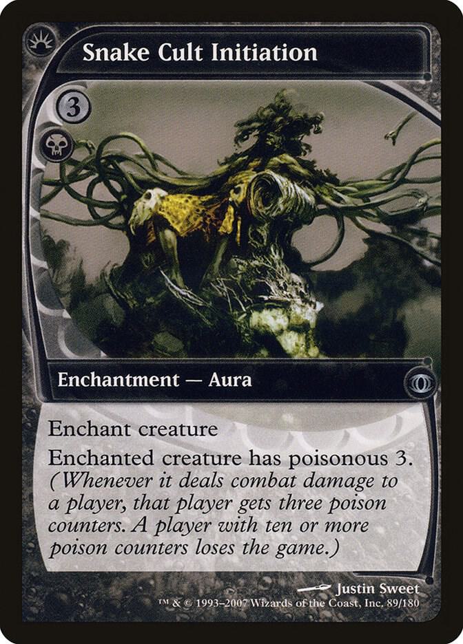 Snake Cult Initiation 89 card from Future Sight