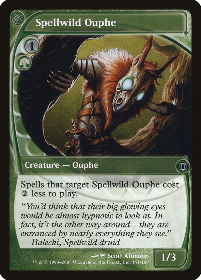Spellwild Ouphe 151 card from Future Sight