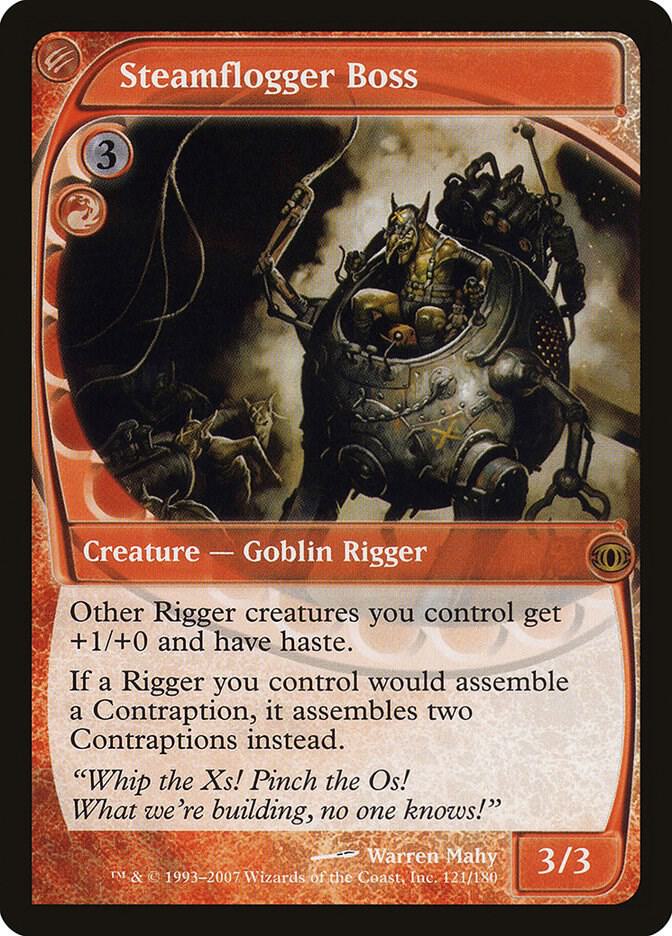 Steamflogger Boss 121 card from Future Sight