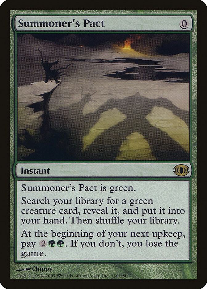 Summoner's Pact 139 card from Future Sight