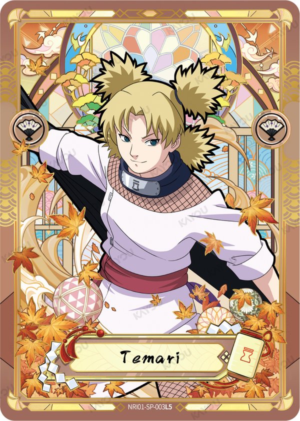 Temari NRI01-SP-003L5 card from Earth Scroll Series 1