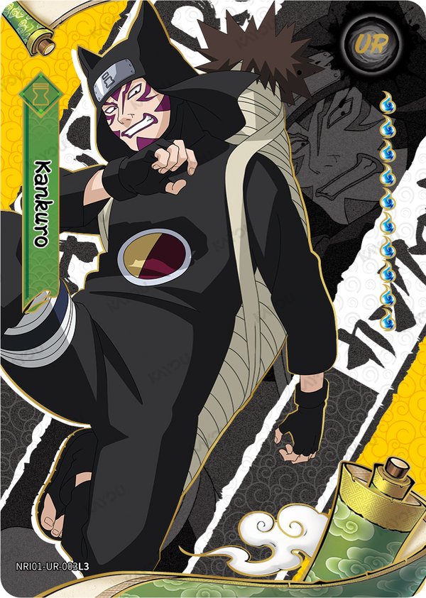Kankuro NRI01-UR-003L3 card from Earth Scroll Series 1