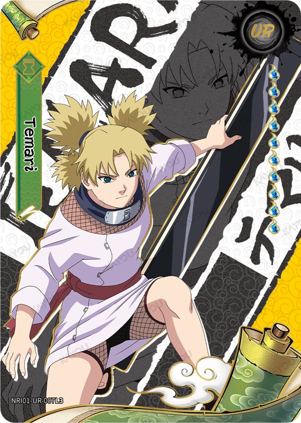 Temari NRI01-UR-007L3 card from Earth Scroll Series 1