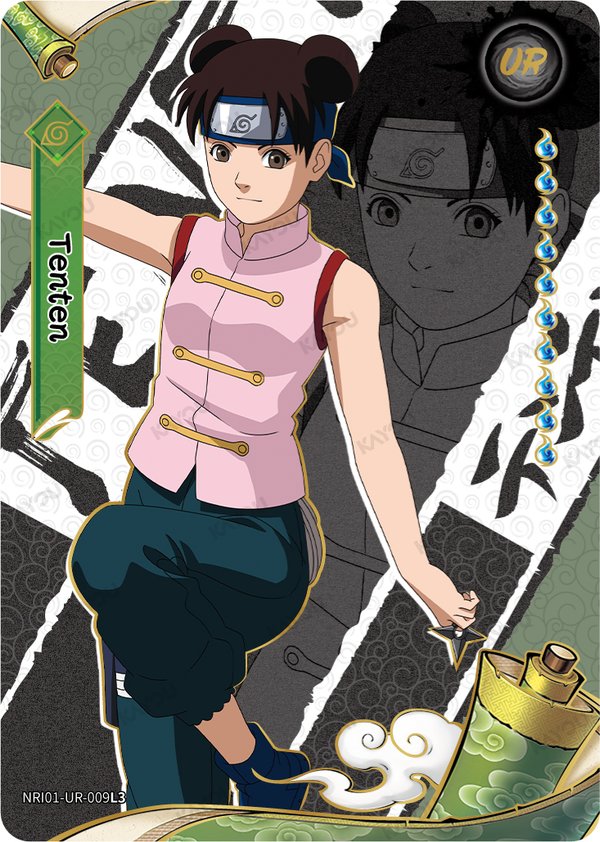 Tenten NRI01-UR-009L3 card from Earth Scroll Series 1