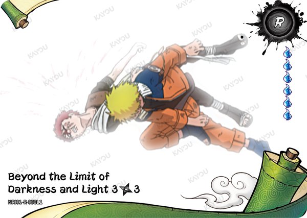 Beyond the Limit of Darkness and Light 3/3 NRI01-R-050L1 card from Earth Scroll Series 1