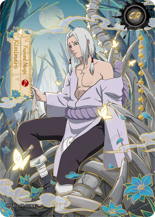 Kimimaro NREA02-CR-001L5 card from Earth Scroll Series 2