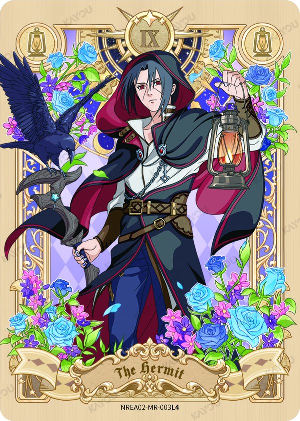 Itachi Uchiha NREA02-MR-003L4 card from Earth Scroll Series 2