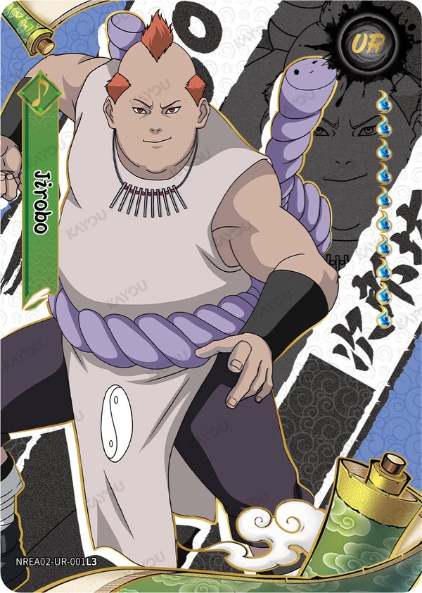 Jirobo NREA02-UR-001L3 card from Earth Scroll Series 2