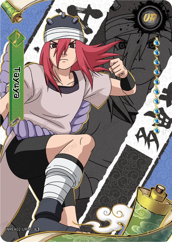 Tayuya NREA02-UR-003L3 card from Earth Scroll Series 2