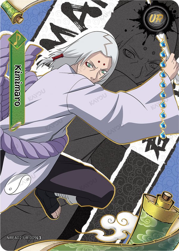 Kimimaro NREA02-UR-009L3 card from Earth Scroll Series 2