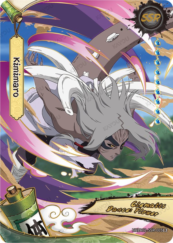 Kimimaro NREA02-SSR-005L3 card from Earth Scroll Series 2