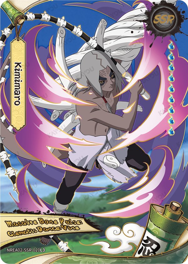 Kimimaro NREA02-SSR-020L3 card from Earth Scroll Series 2