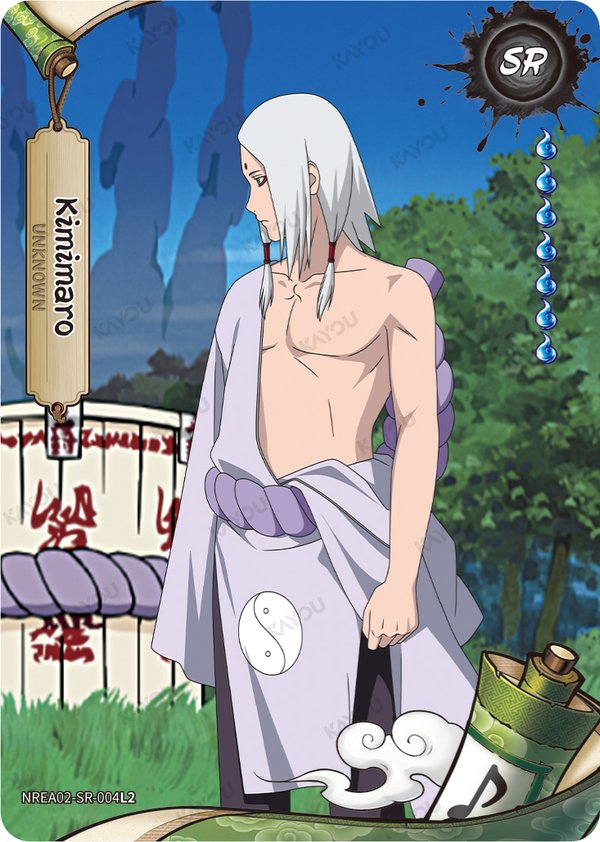 Kimimaro NREA02-SR-004L2 card from Earth Scroll Series 2