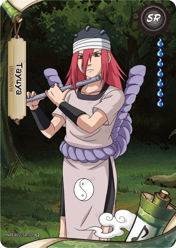 Tayuya NREA02-SR-009L2 card from Earth Scroll Series 2