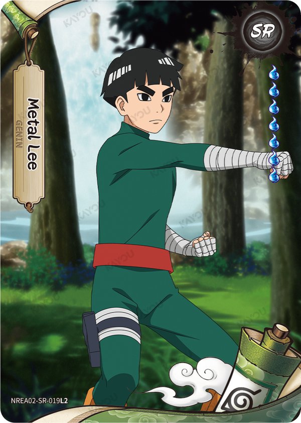 Metal Lee NREA02-SR-019L2 card from Earth Scroll Series 2