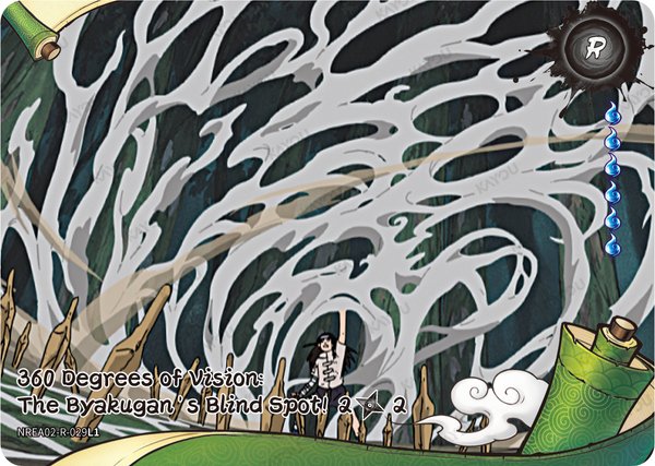 360 Degrees of Vision: The Byakugan’s Blind Spot! 2/2 NREA02-R-029L1 card from Earth Scroll Series 2