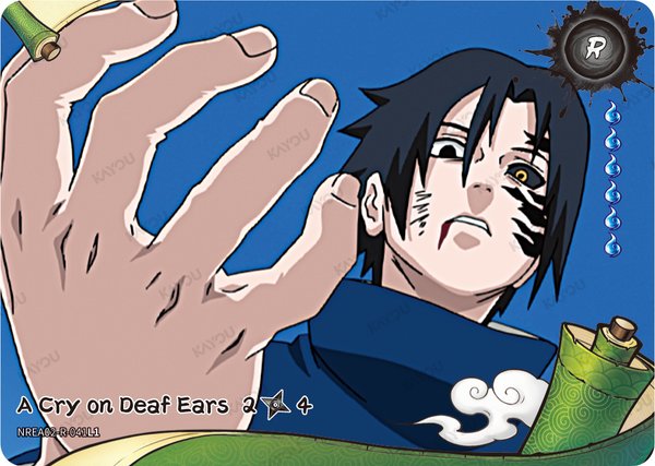 A Cry on Deaf Ears 2/4 NREA02-R-041L1 card from Earth Scroll Series 2