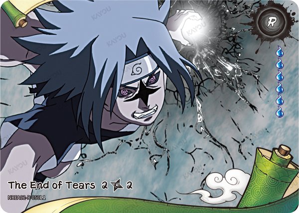 The End of Tears 2/2 NREA02-R-050L1 card from Earth Scroll Series 2