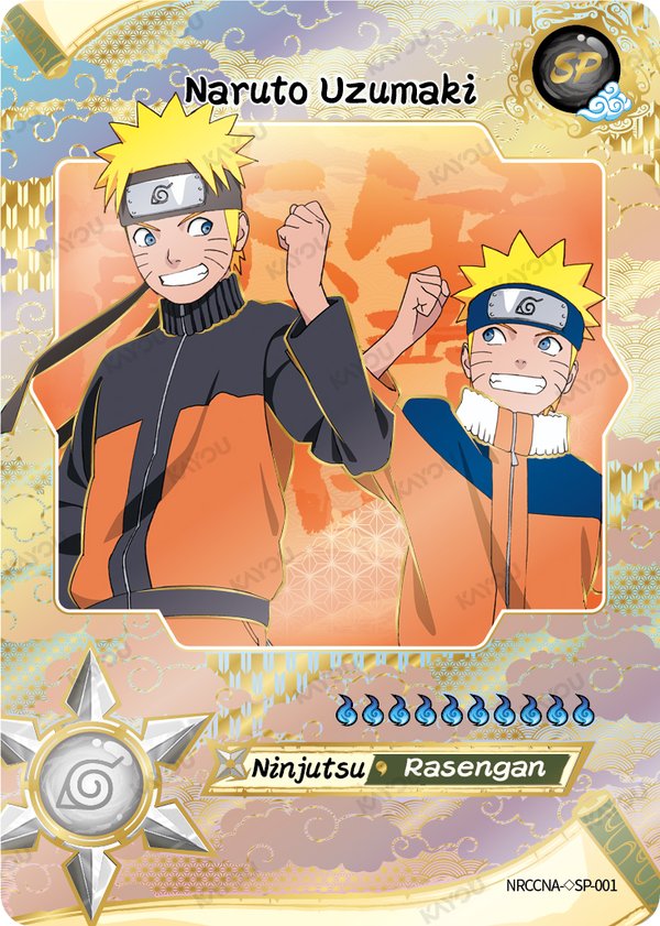 Naruto Uzumaki NRCCNA-◇SP-001 card from Ninja Age Premium Collector Box