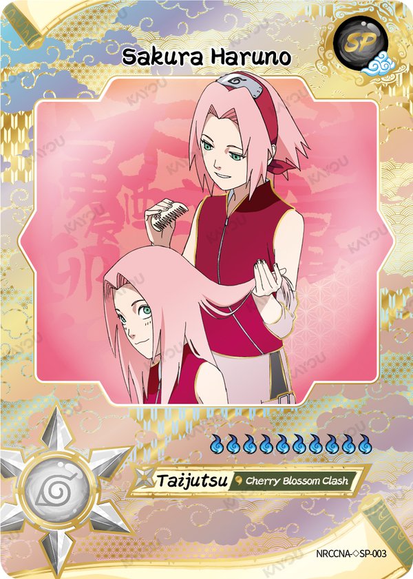 Sakura Haruno NRCCNA-◇SP-003 card from Ninja Age Premium Collector Box
