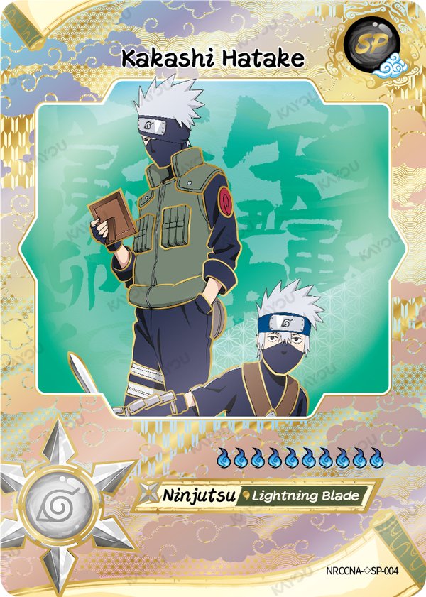 Kakashi Hatake NRCCNA-◇SP-004 card from Ninja Age Premium Collector Box