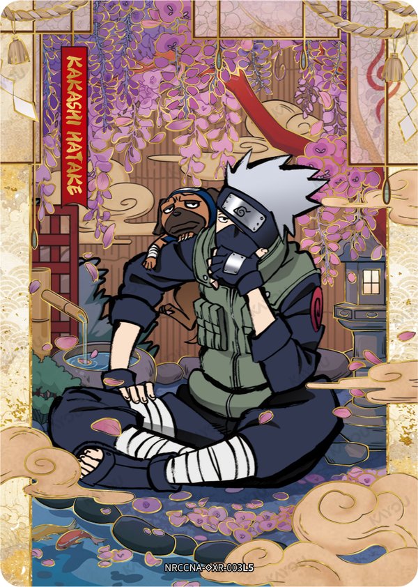 Kakashi Hatake NRCCNA-◇XR-003 card from Ninja Age Premium Collector Box