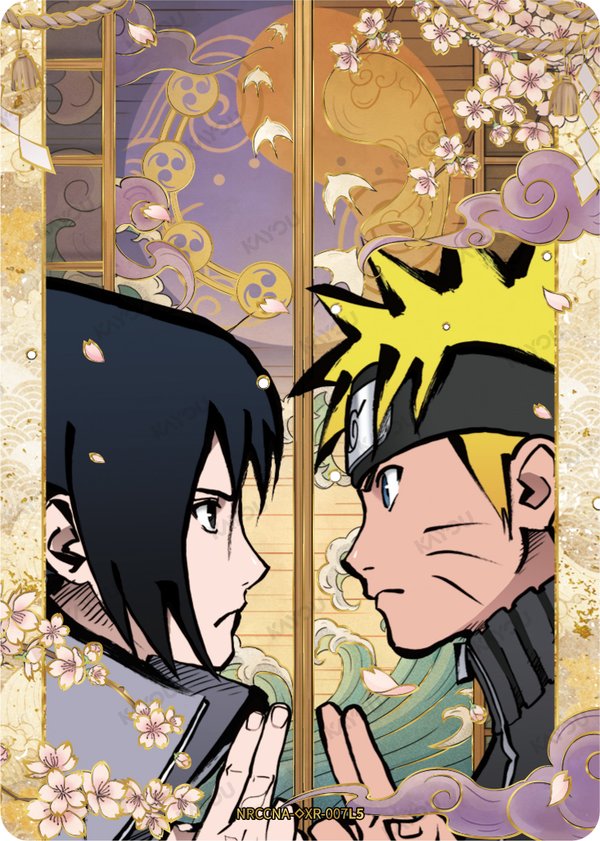 Naruto x Sasuke NRCCNA-◇XR-007 card from Ninja Age Premium Collector Box