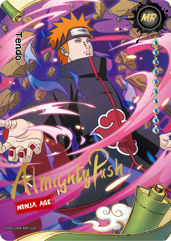 Ninja Tendo NRCCNA-MR-004 card from Ninja Age Premium Collector Box