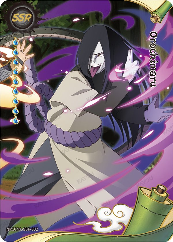Orochimaru NRCCNA-SSR-002 card from Ninja Age Premium Collector Box