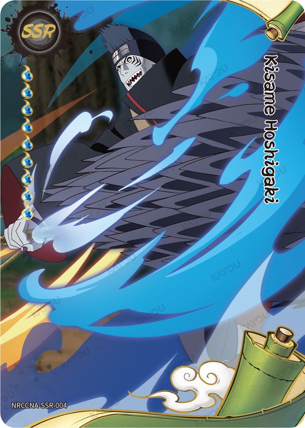 Kisame Hoshigaki NRCCNA-SSR-004 card from Ninja Age Premium Collector Box
