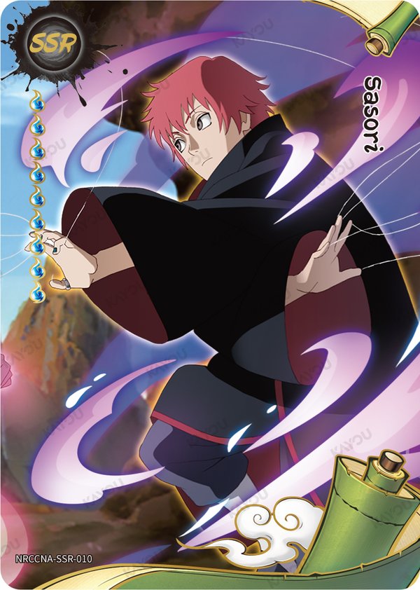 Sasori NRCCNA-SSR-010 card from Ninja Age Premium Collector Box