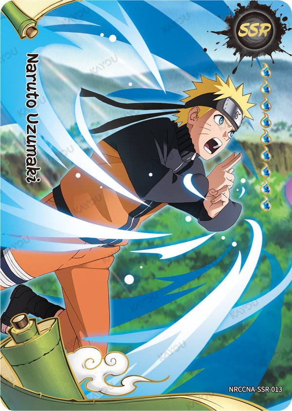 Naruto Uzumaki NRCCNA-SSR-013 card from Ninja Age Premium Collector Box