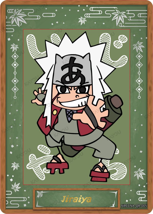 Jiraiya NRCCNA-QR-005 card from Ninja Age Premium Collector Box