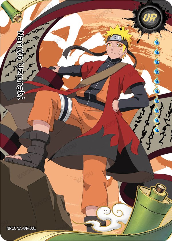 Naruto Uzumaki NRCCNA-UR-001 card from Ninja Age Premium Collector Box
