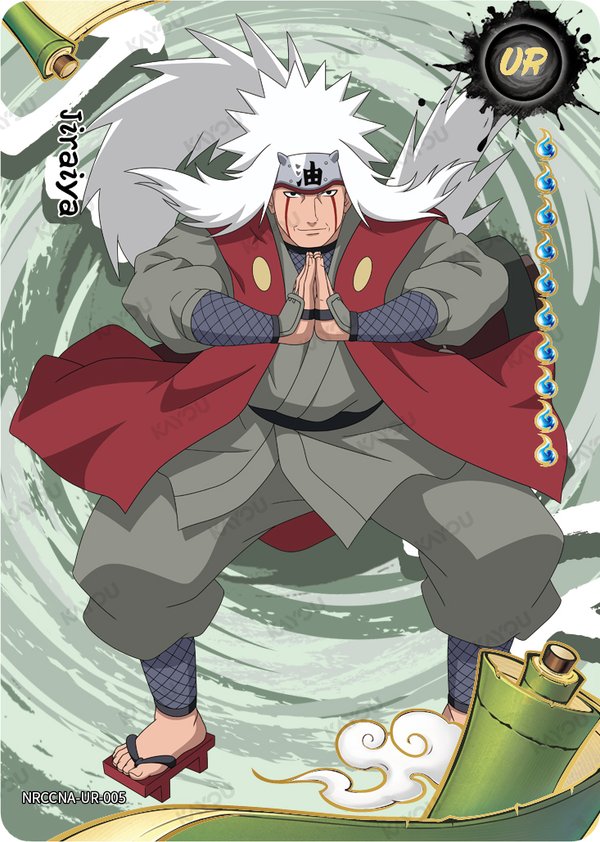 Jiraiya NRCCNA-UR-005 card from Ninja Age Premium Collector Box