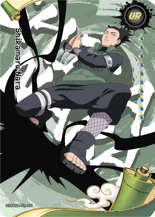 Shikamaru Nara NRCCNA-UR-006 card from Ninja Age Premium Collector Box