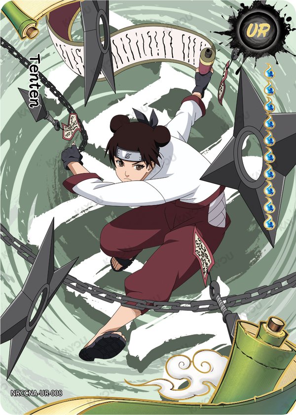 Tenten NRCCNA-UR-008 card from Ninja Age Premium Collector Box