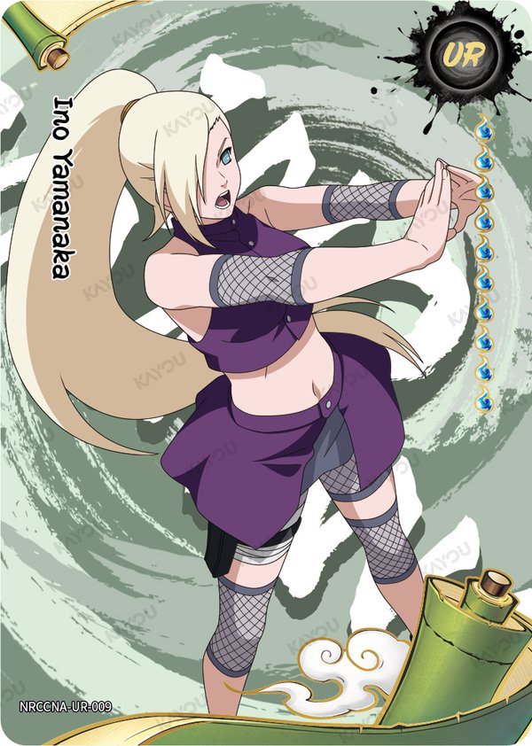 Ino Yamanaka NRCCNA-UR-009 card from Ninja Age Premium Collector Box