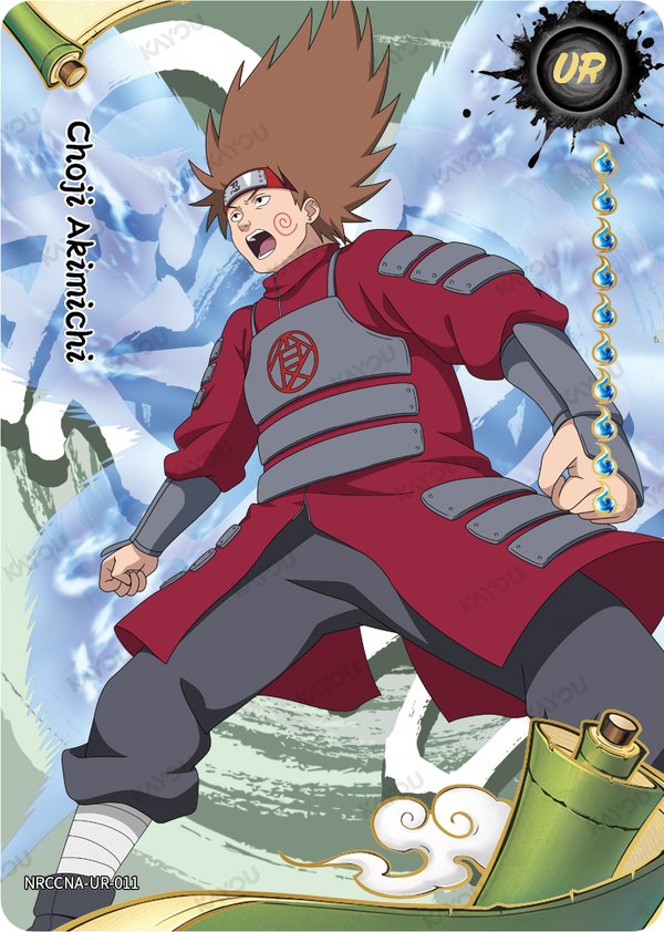 Choji Akimichi NRCCNA-UR-011 card from Ninja Age Premium Collector Box